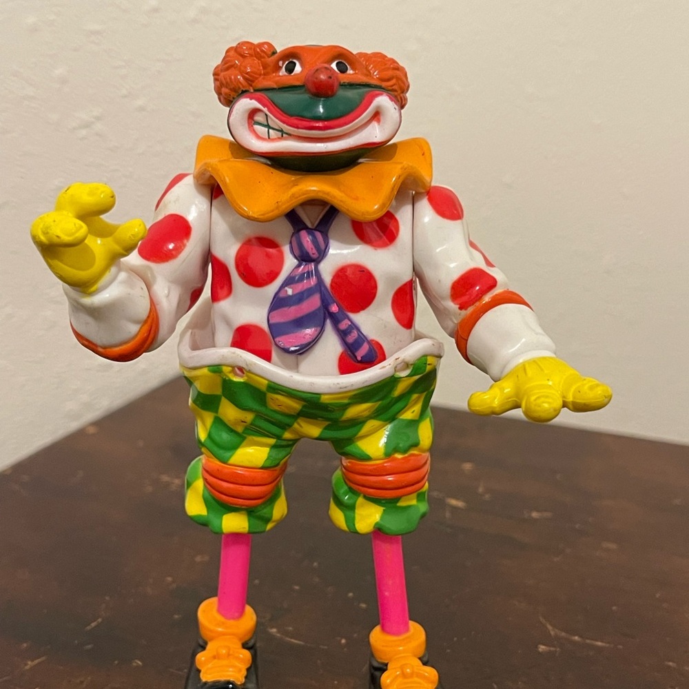 Crazy Clownin' Mike Figure Teenage Mutant Ninja Turtles Bodacious Birthday 1992